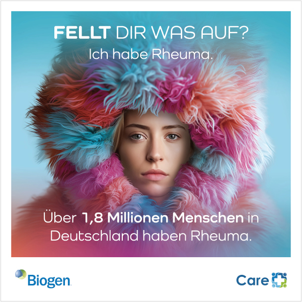 Fellt ins Auge: Neue Kampagne von Biogen