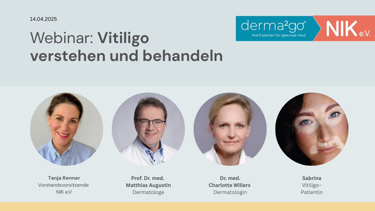 Webinar: „Vitiligo verstehen und behandeln“